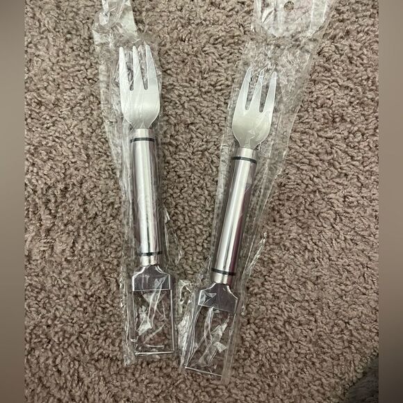 Watermelon Slicer and Fork 2 Pack Set - Picture 2 of 4